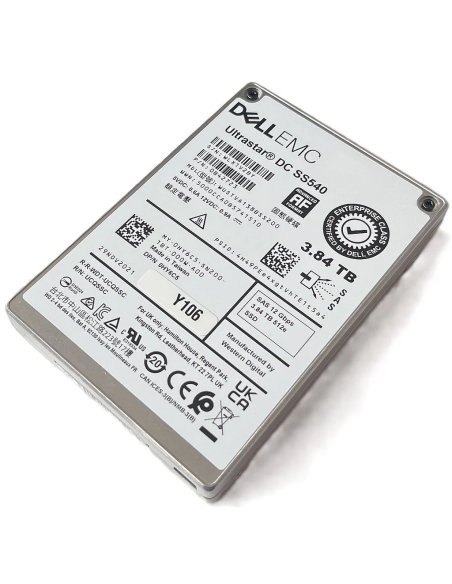 DYSK DELL EMC ULTRASTAR DC SS540 3.84TB SAS SSD 12G 2,5 512e 0HY6C5