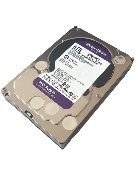 DYSK WD 6TB SATA III 6G 5.4K 3,5 4Kn WD60PURZ-85ZUFY1