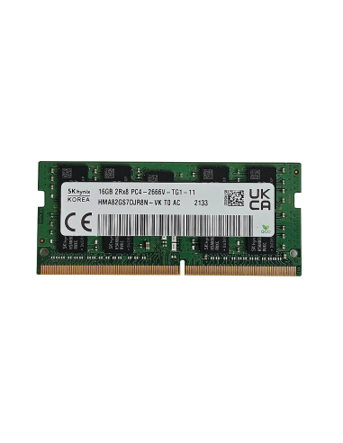 HYNIX 16GB 2Rx8 PC4-2666V CL19 SODIMM HMA82GS7DJR8N-VK