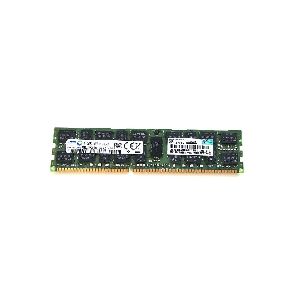 HP SAMSUNG 8GB 2Rx4 PC3-14900R ECC REG 712382-071