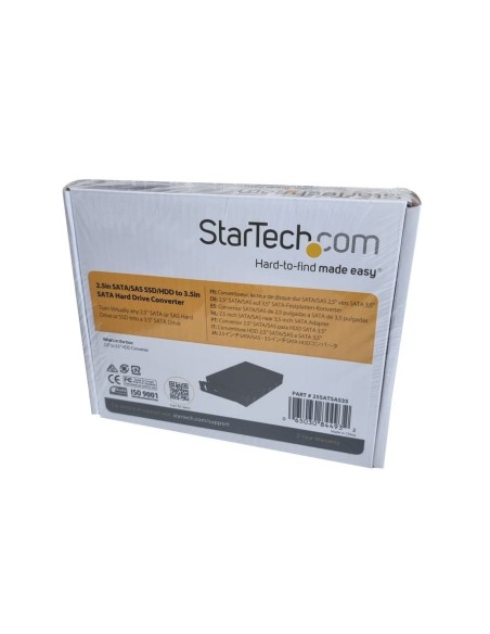 STARTECH ADAPTER 2.5' SAS SATA NA 3.5' SATA HDD