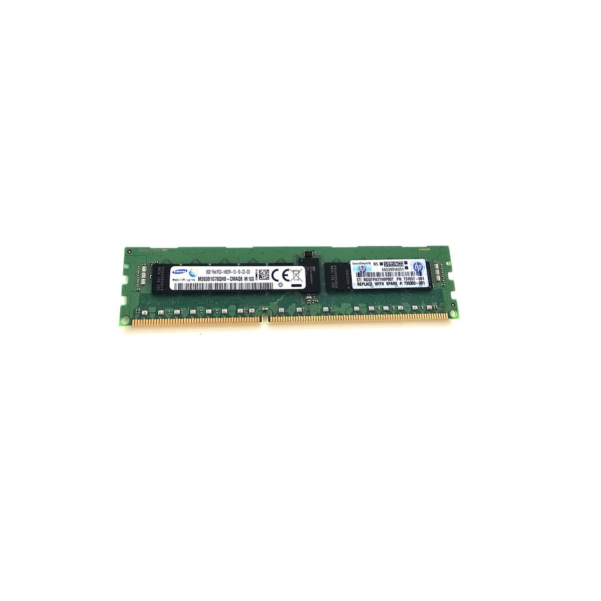 HP SAMSUNG 8GB 1Rx4 PC3-14900R ECC REG 731657-081