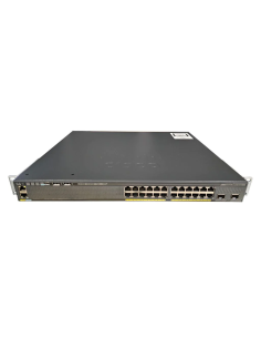 CISCO WS-C2960X-24PD-L PoE+ 24x1GB 2xSFP+ 10GB