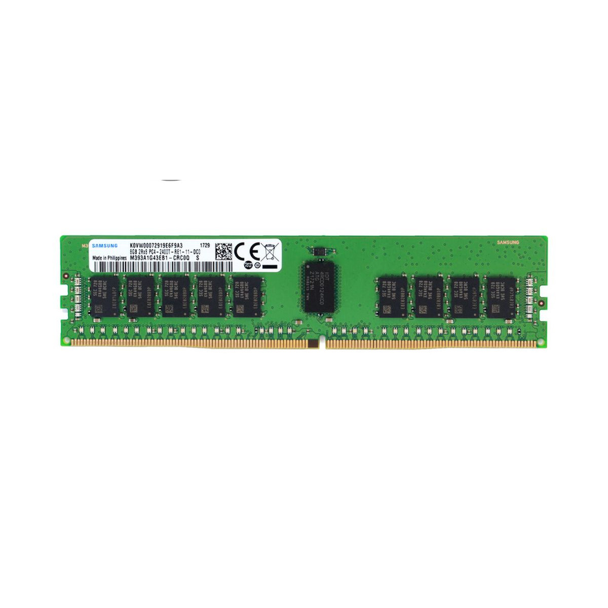 SAMSUNG 8GB PC4-2400T ECC REG M393A1G43EB1-CRC0Q