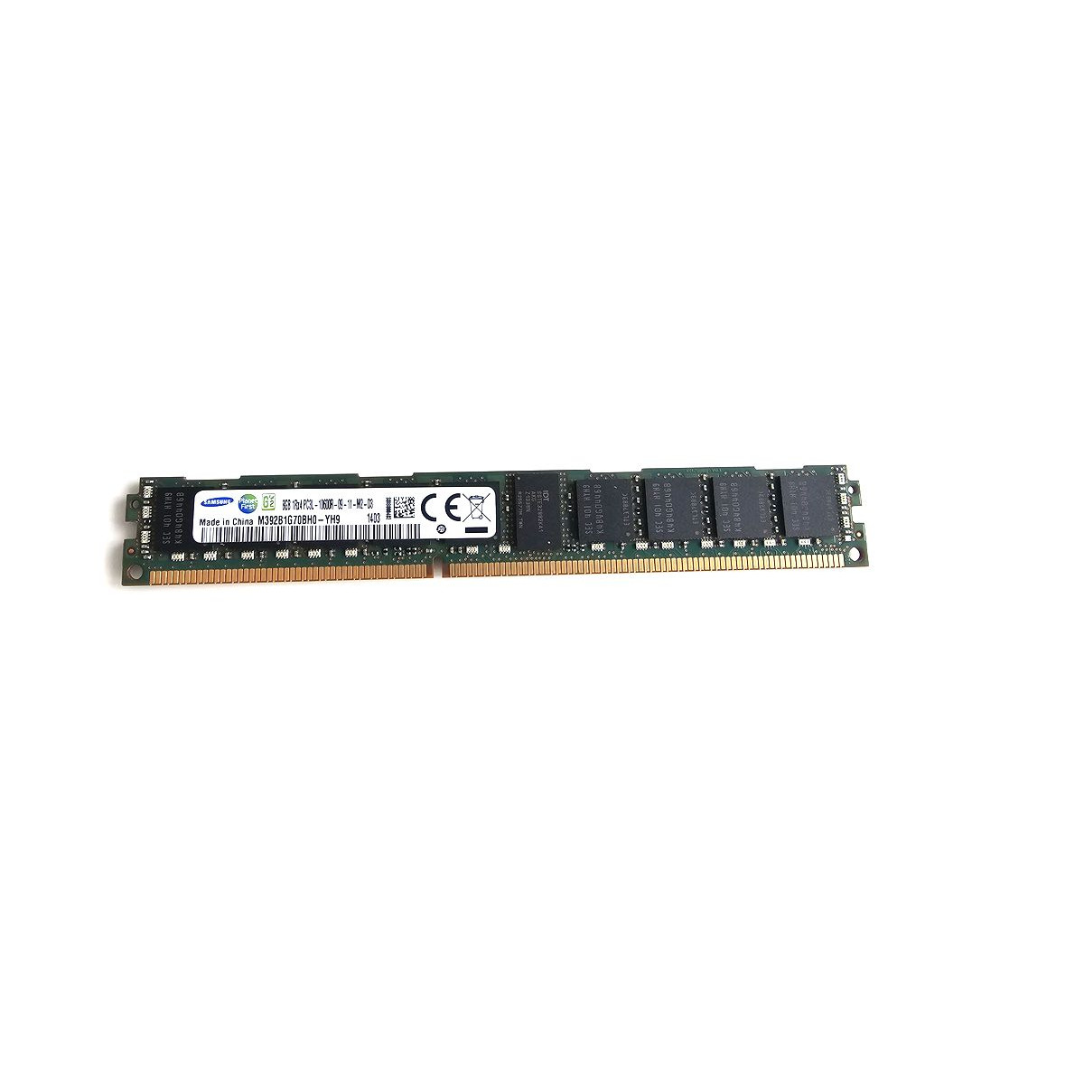 SAMSUNG 8GB PC3L-10600R ECC REG SLIM M392B1G70BH0