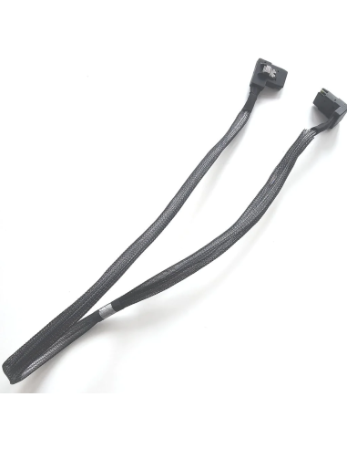 KABEL MINI SAS KĄTOWY PROSTY PRAWY NA KĄTOWY 90°