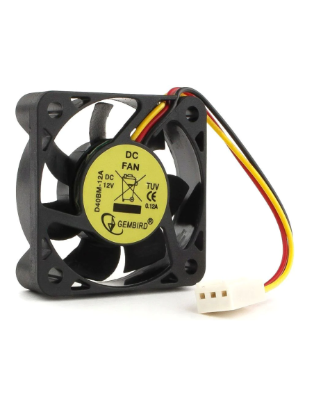 WENTYLATOR GEMBIRD D40BM-12A 12V 0.12A 40mm 3PIN