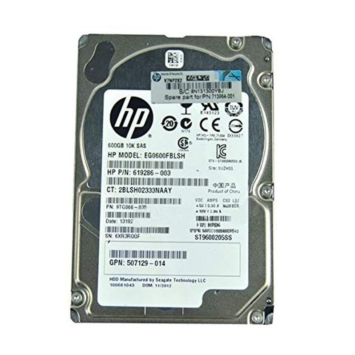 DYSK HP 600GB SAS 10K 6G 2,5 619286-003