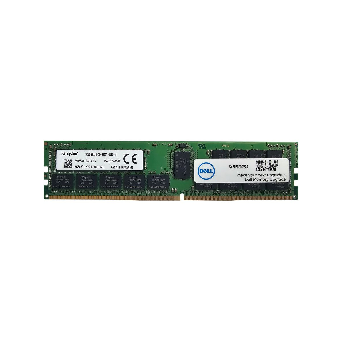 DELL 32GB 2Rx4 PC4-2400T ECC REG SNPCPC7GC/32G DELL 32GB 2Rx4 PC4-2400T ECC REG SNPCPC7GC/32G