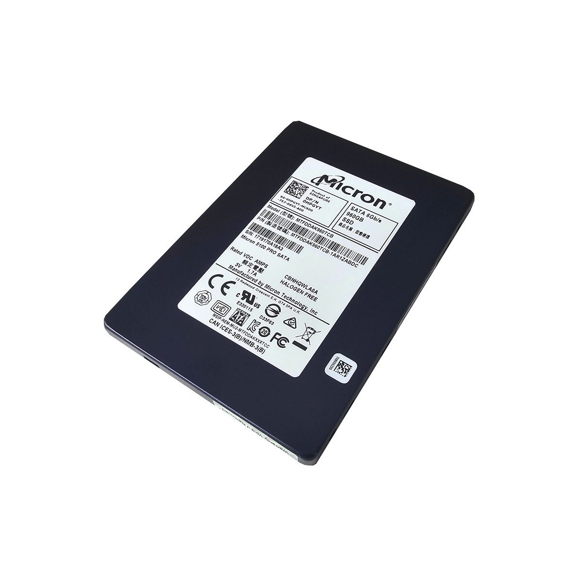 DYSK DELL MICRON 960GB SSD SATA 6G 2,5 MLC 0HPGYT