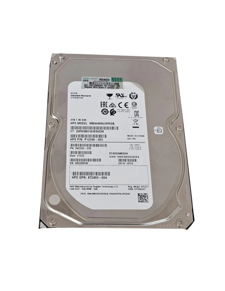 DYSK HP SEAGATE 4TB SAS 12G 7.2K 3,5 ST4000NM003A 2HZ200-035 P12339-003