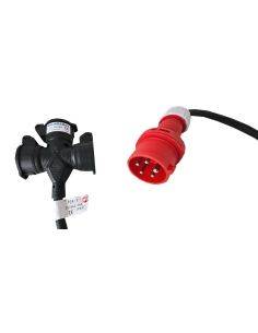 MALMBERGS LISTWA ADAPTER Z SIŁY 400V 3x 230V 16A 1M 2