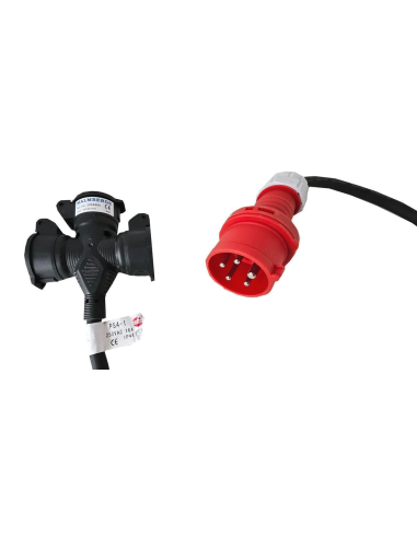 MALMBERGS LISTWA ADAPTER Z SIŁY 400V 3x 230V 16A 1M