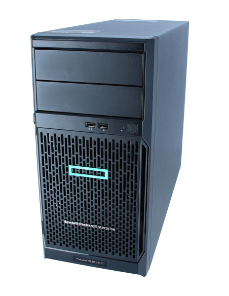 HPE ML30 GEN10 3.4GHZ QC E-2224 32GB 2PSU 2x600GB SSD RAID WINDOWS 2019 STD