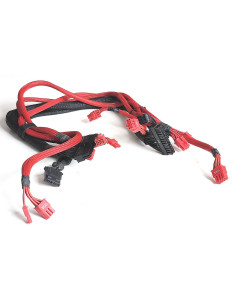 ZESTAW KABLI DO ZASILACZA EVGA SUPERNOVA NEX 650G 3x8PIN 6+2 1x MOLEX 3HDD