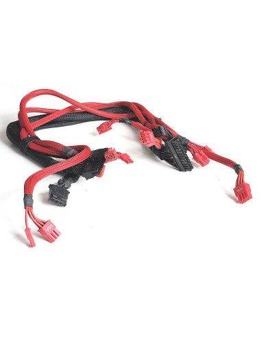 ZESTAW KABLI DO ZASILACZA EVGA SUPERNOVA NEX 650G 3x8PIN 6+2 1x MOLEX 3HDD