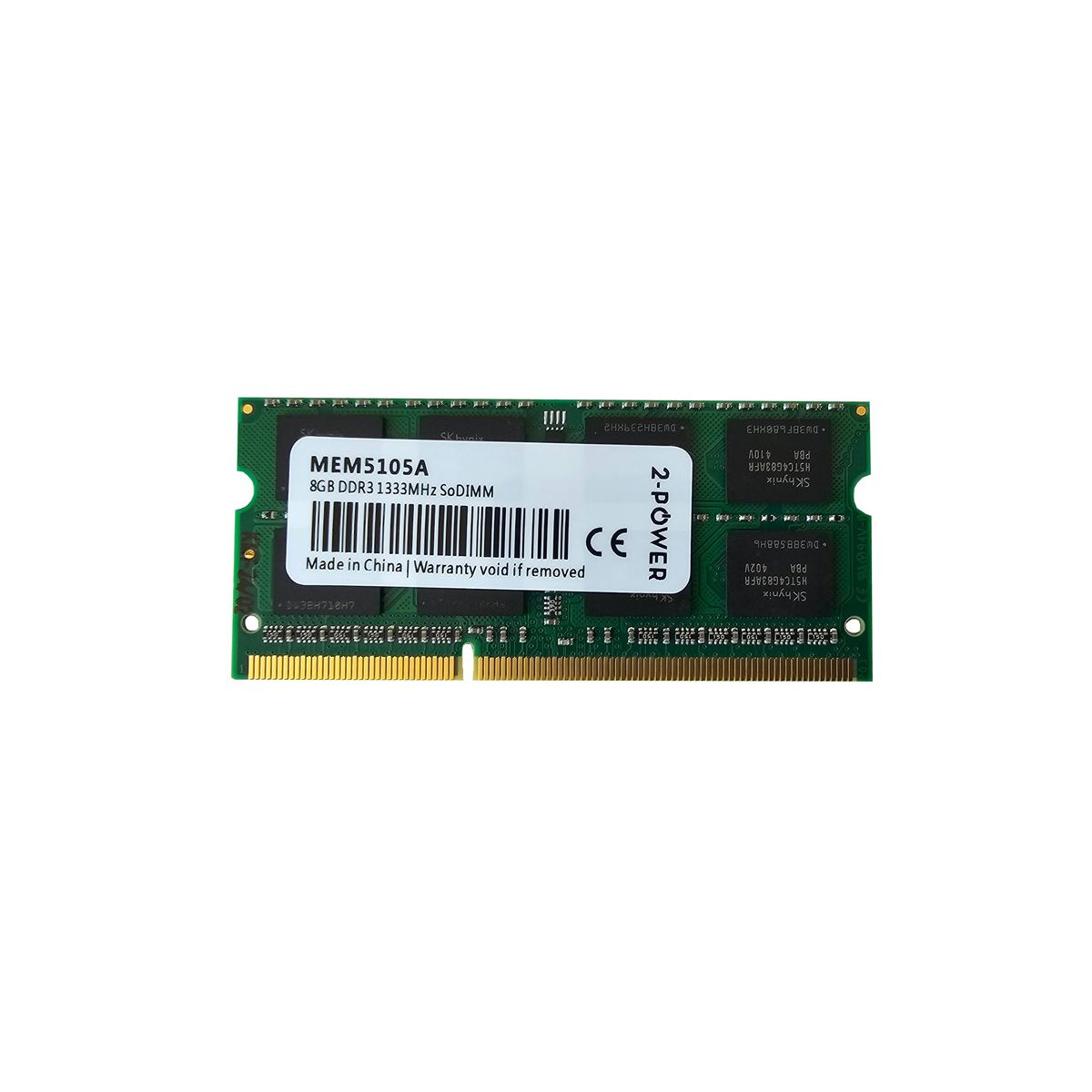 PAMIEC 2-POWER 8GB SODIMM PC3-10600S MEM5105A