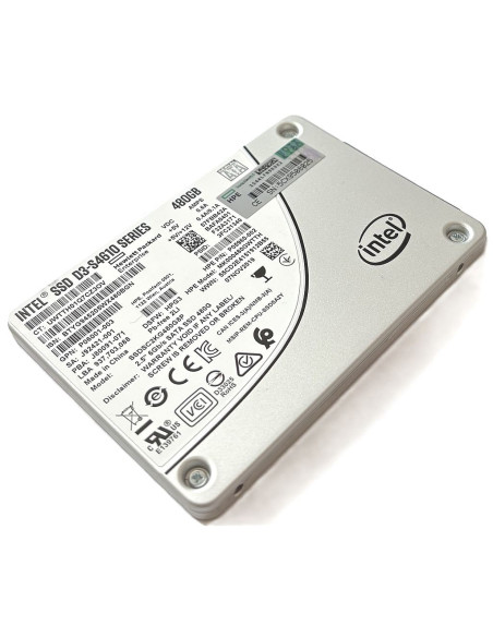 DYSK HP INTEL D3-S4610 SERIES 480GB SSD SATA 6G 2,5 P05960-002