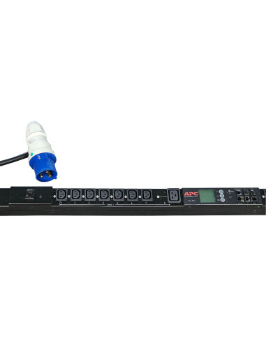 LISTWA PD RACK ZARZĄDZANA APC AP8953 21xC13 3xC19 32A 250V 1xSIŁA 3PIN