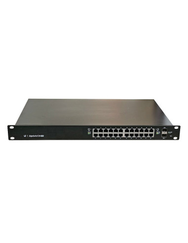 SWITCH UBIQUITI EDGE ES-24-500W 24x1GB PoE+ 2xSFP VLAN USZY