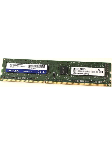 PAMIĘC ADATA 4GB 1RX8 PC3L-12800U UDIMM AO2L16BC4R1-BR1S