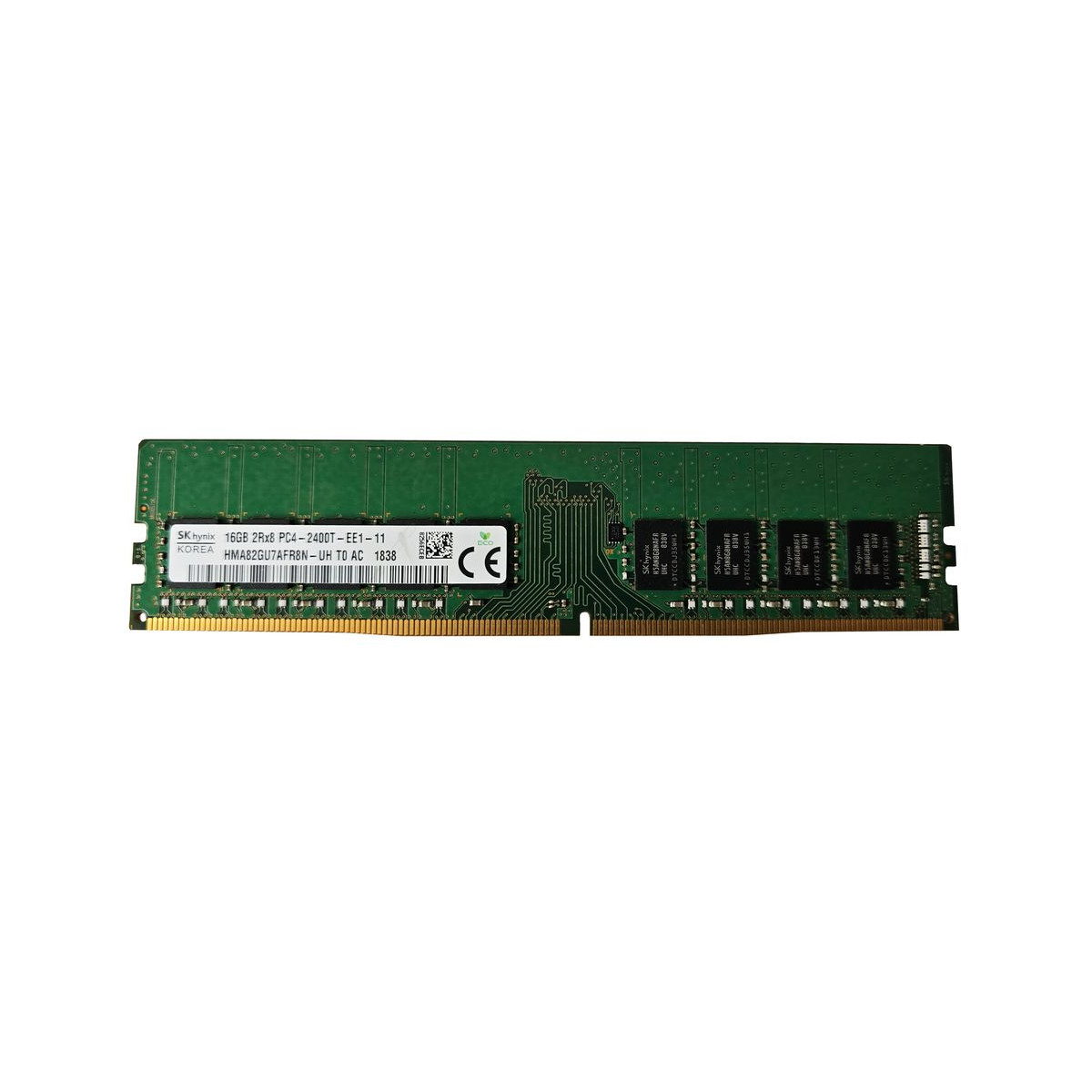 HYNIX 16GB 2Rx8 PC4-2400T ECC UDIMM HMA82GU7AFR8N-UH