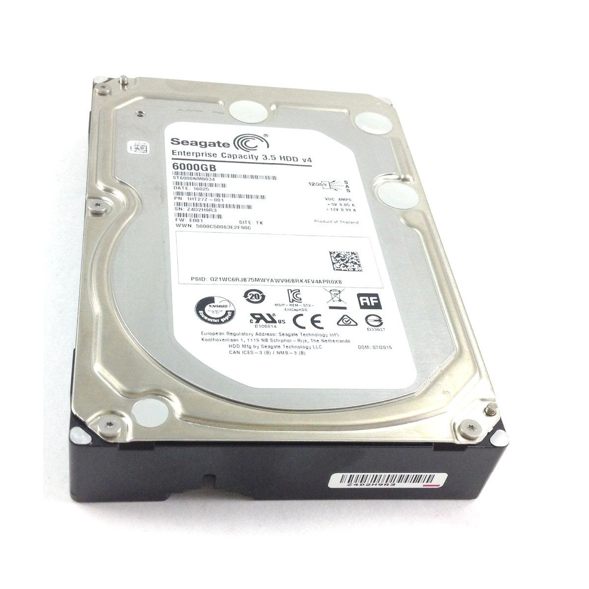 SEAGATE ENT 3.5 HDD V4 6TB SAS 12G 3,5 ST6000NM0034