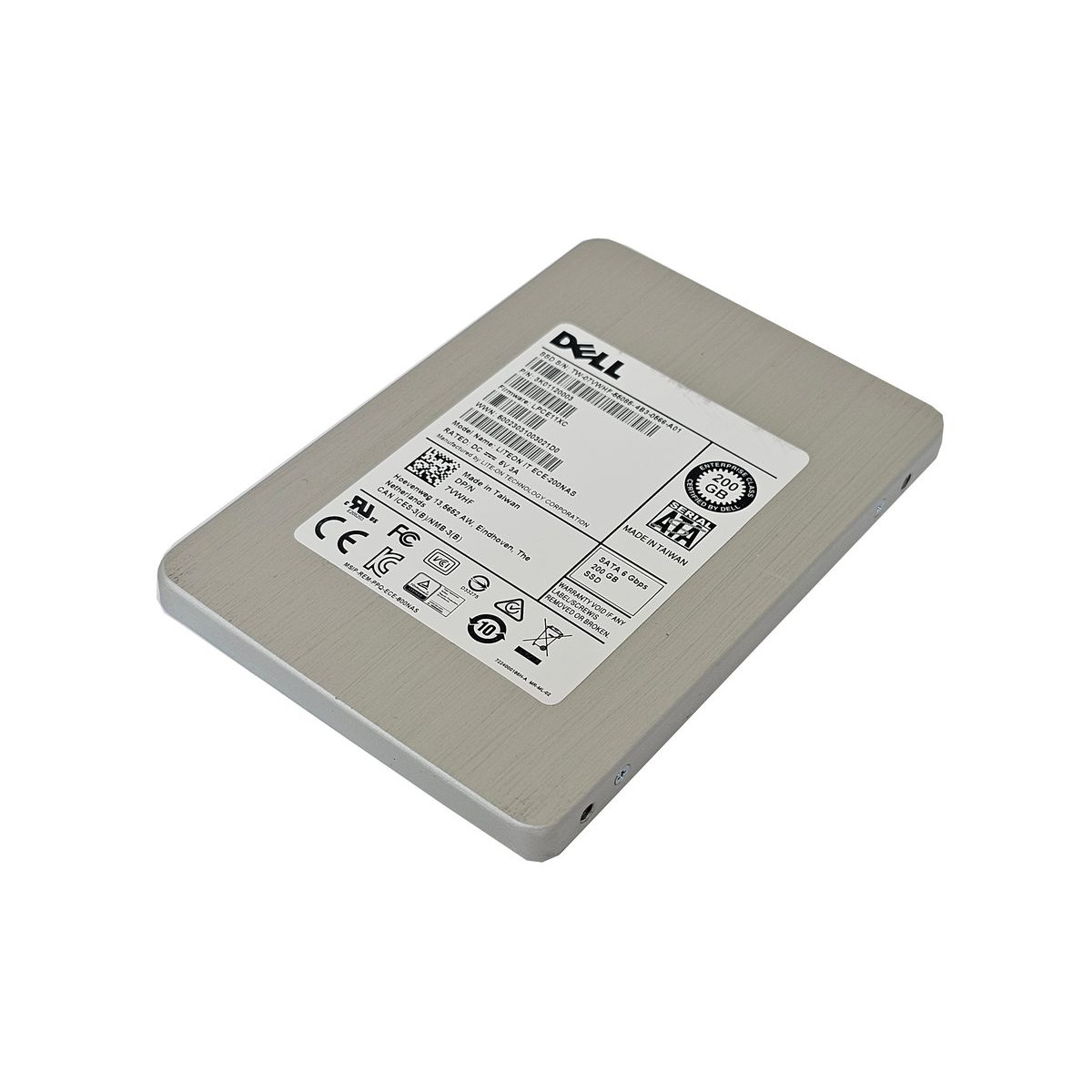 DYSK DELL LITEON ECE-200NAS 200GB SSD SATA 6G MLC 2,5 7VWHF