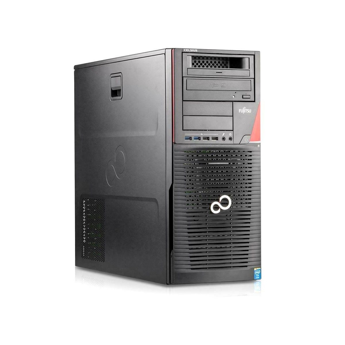 FUJITSU M740N TOWER 8-CORE E5-2667 V3 128GB RAM 480GB SSD QUADRO M2000 4GB