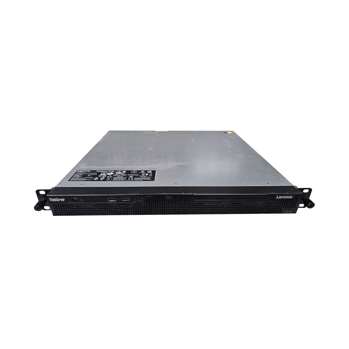 LENOVO RS160 E3-1220 V6 16GB 2x2TB SATA 2xLAN RAID GLEBOKOSC 40CM WIN10 PRO