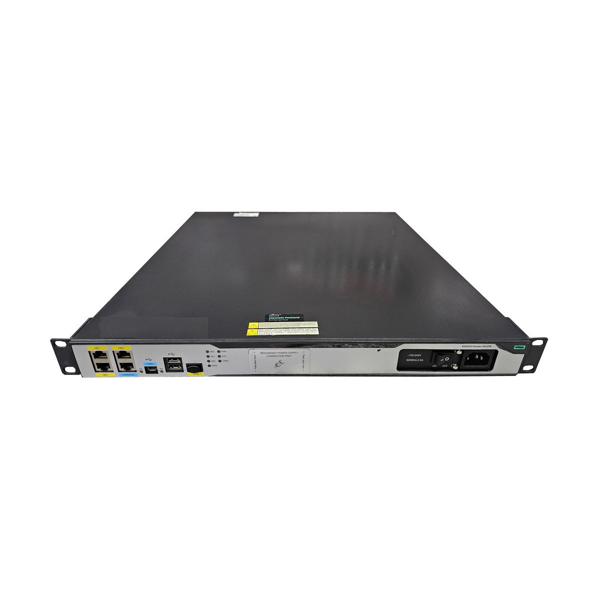 ROUTER HP MSR3012 3x1GB 2xUSB 1xSFP 13Mpps VLAN JG409B USZY