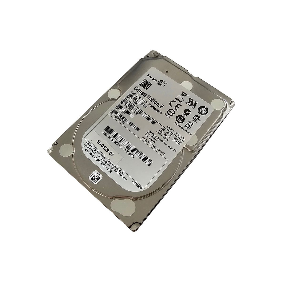 DYSK SEAGATE CISCO 500GB SATA 6G 7.2K 3,5 ST9500620NS 58-0129