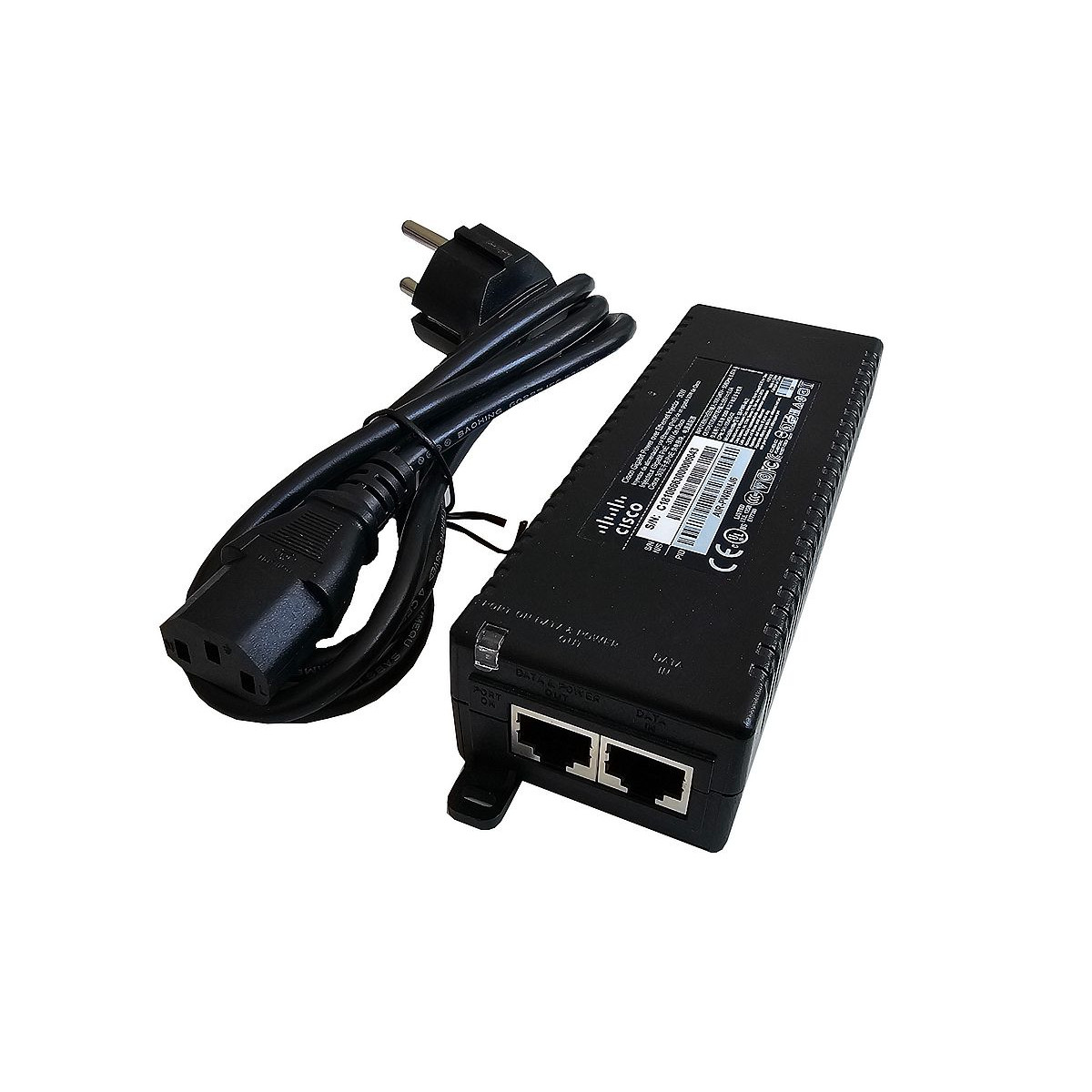 ZASILACZ POE INJEKTOR CISCO AIR-PWRINJ6 2x1GB 30W 55V 0.6A