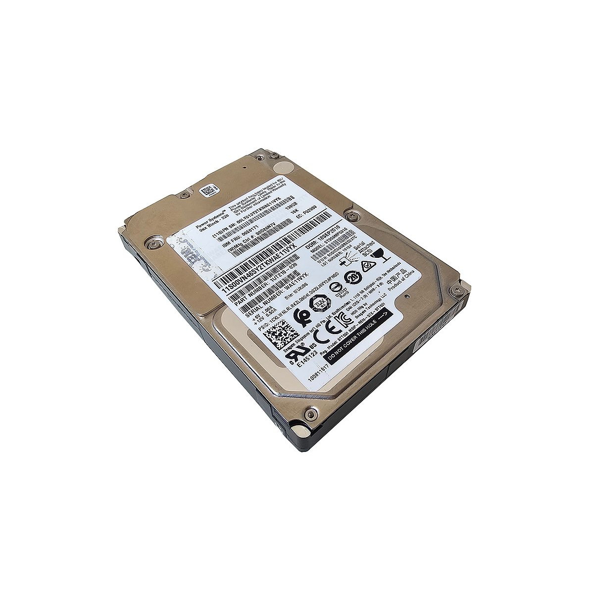 DYSK IBM SEAGATE 139GB SAS 15K 6G 2,5 00E6171 1UT210-039