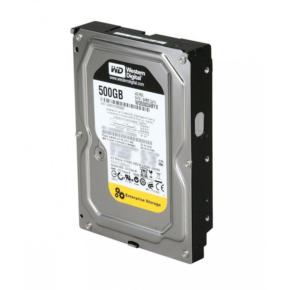 DYSK HP WD 500GB SATA 6G 7.2K 3,5 WD5003ABYX 622598-002