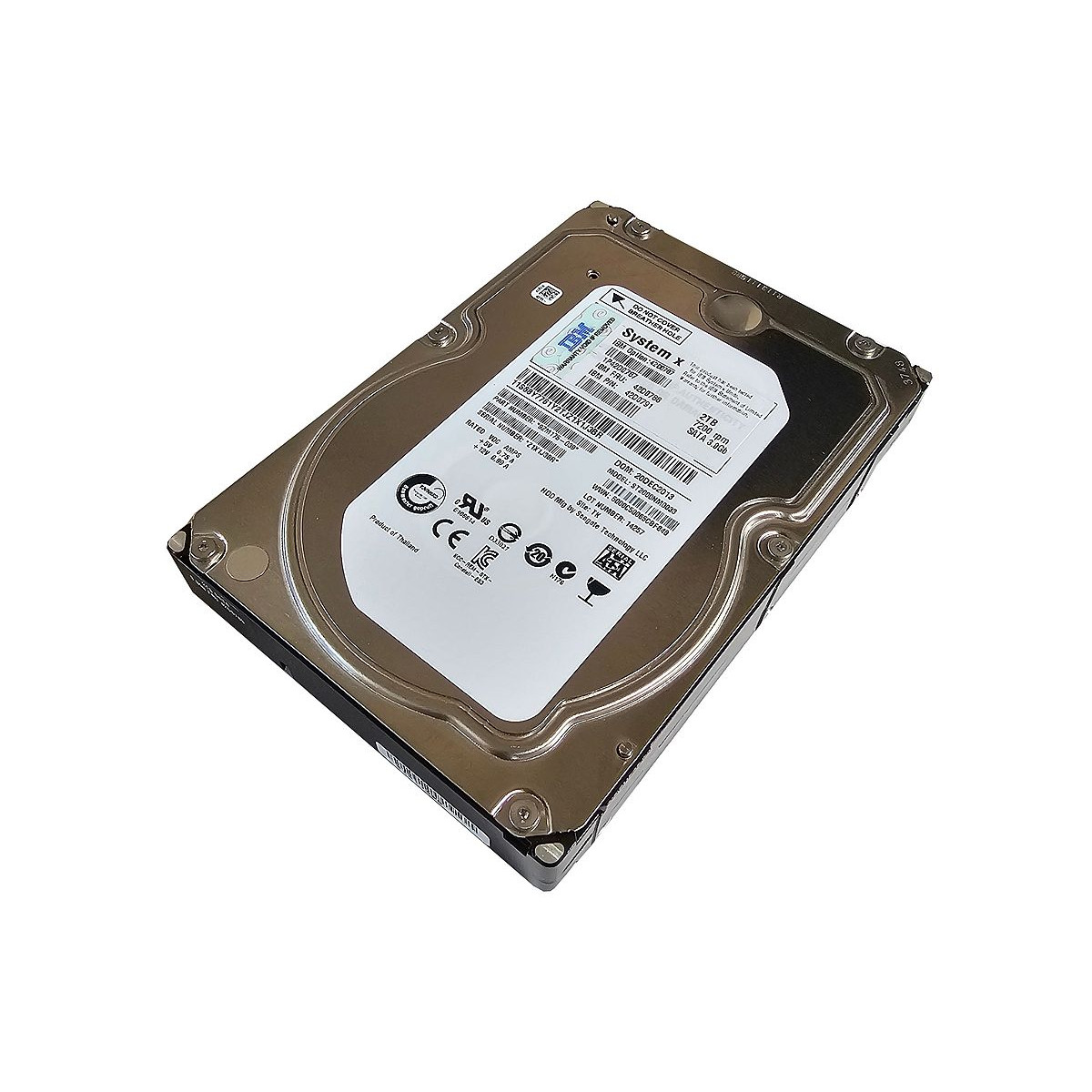 DYK IBM SEAGATE 2TB SATA 7.2K 3G 3,5 42D0788 ST2000NM033