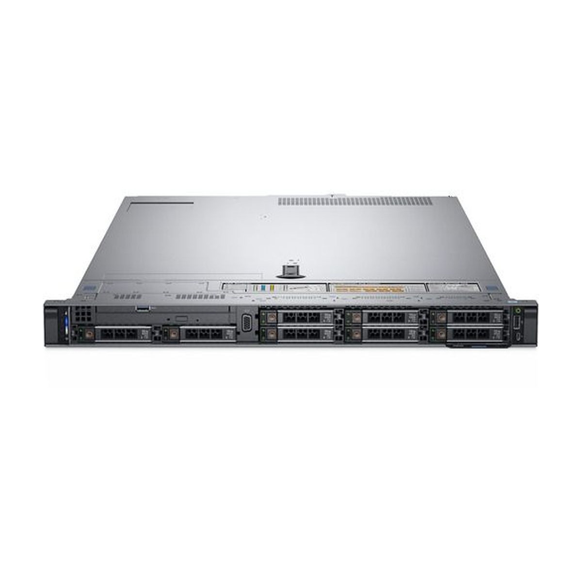 ELL R640 2x10-CORE SILVER 4114 64GB 4x1.92TB SSD 4x1GB LAN 2PSU 750W H730P