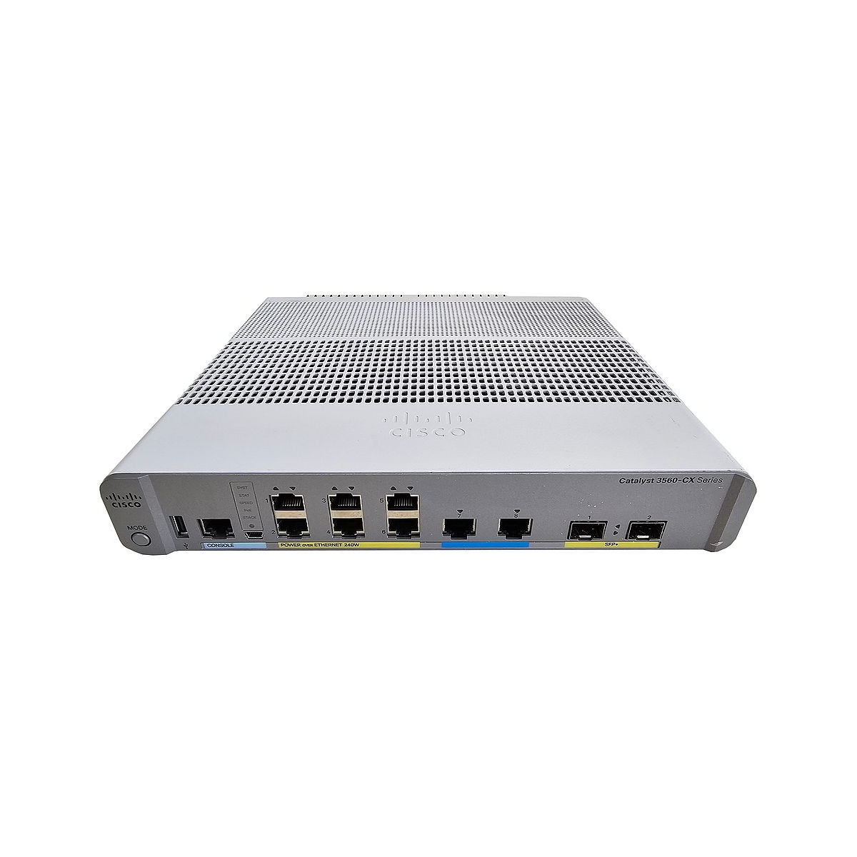 SWITCH CISCO WS-C3560CX-8XPD-S 8x1GB PoE+ 2x10GB SFP+ 2xUPLINK VLAN