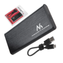 NOWA OBUDOWA SSD M.2 NVMe NGFF MACLEAN MCE443 USB 3.1 ALUMINIUM