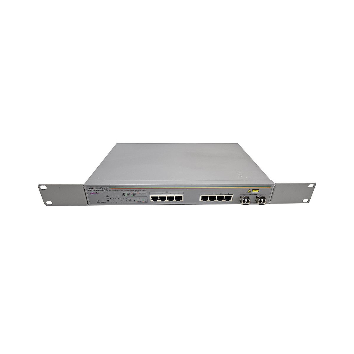 SWITCH ALLIED TELESIS 8x1GB 4xPoE 2xSFP 2xGBIC 1GB AT-GS950 USZY