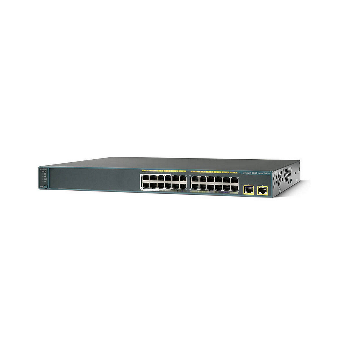 SWITCH CISCO WS-C2960+24LC-L 24x10/100 8xPoE 2xCOMBO 1GB 2xSFP VLAN