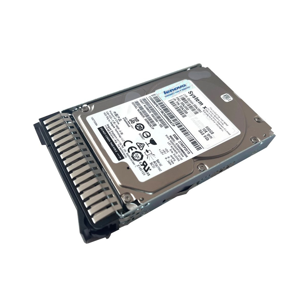 DYSK LENOVO 600GB SAS 10K 6G 2,5'' RAMKA ST600MM0006 00AJ095 9WG066-155