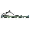 BACKPLANE 4x2.5 SAS SATA DELL POWEREDGE R320 HDD KABLE 014P33 0P7H13