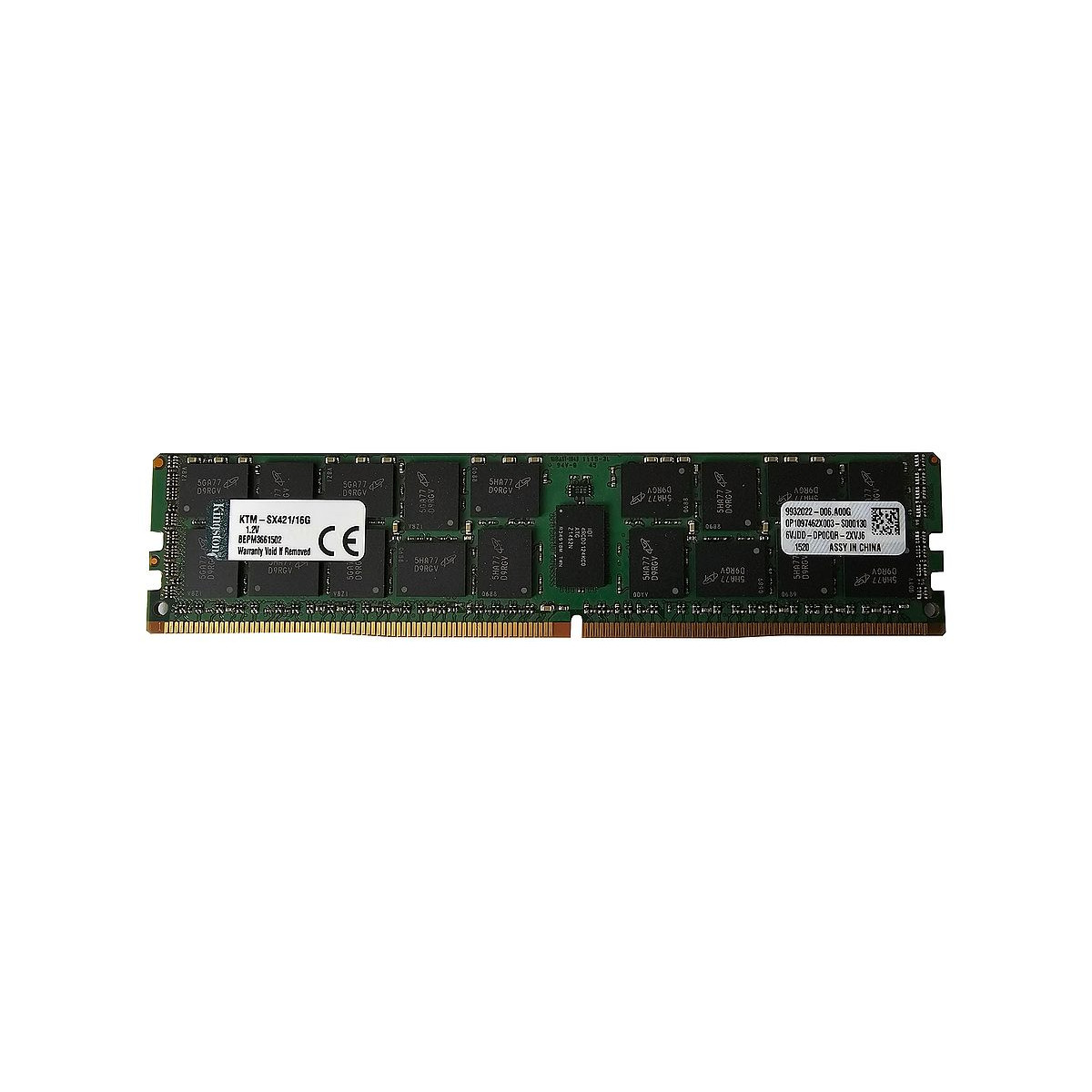 KINGSTON 16GB 2Rx4 PC4-2133P ECC REG KTM-SX421/16G