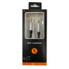 NOWY KABEL FL MINIJACK NA MINIJACK AUDIO 3.5MM 3M CZARNY AUX0066