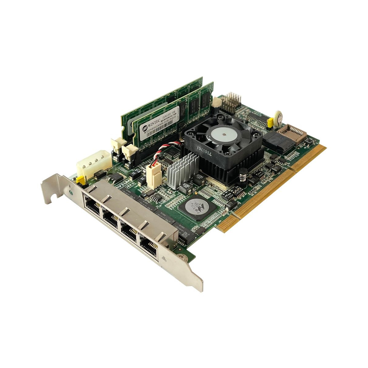 KARTA ROZSZERZEŃ CAVIUM NETWORK OCTEON XL 2x1GB DDR2 4xRJ45 PCIe-X