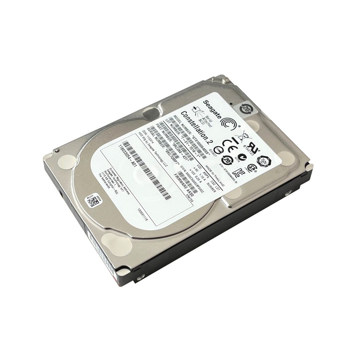 DYSK SEAGATE 1TB SAS 6G 7.2K 2,5 ST91000640SS 9RZ268-431