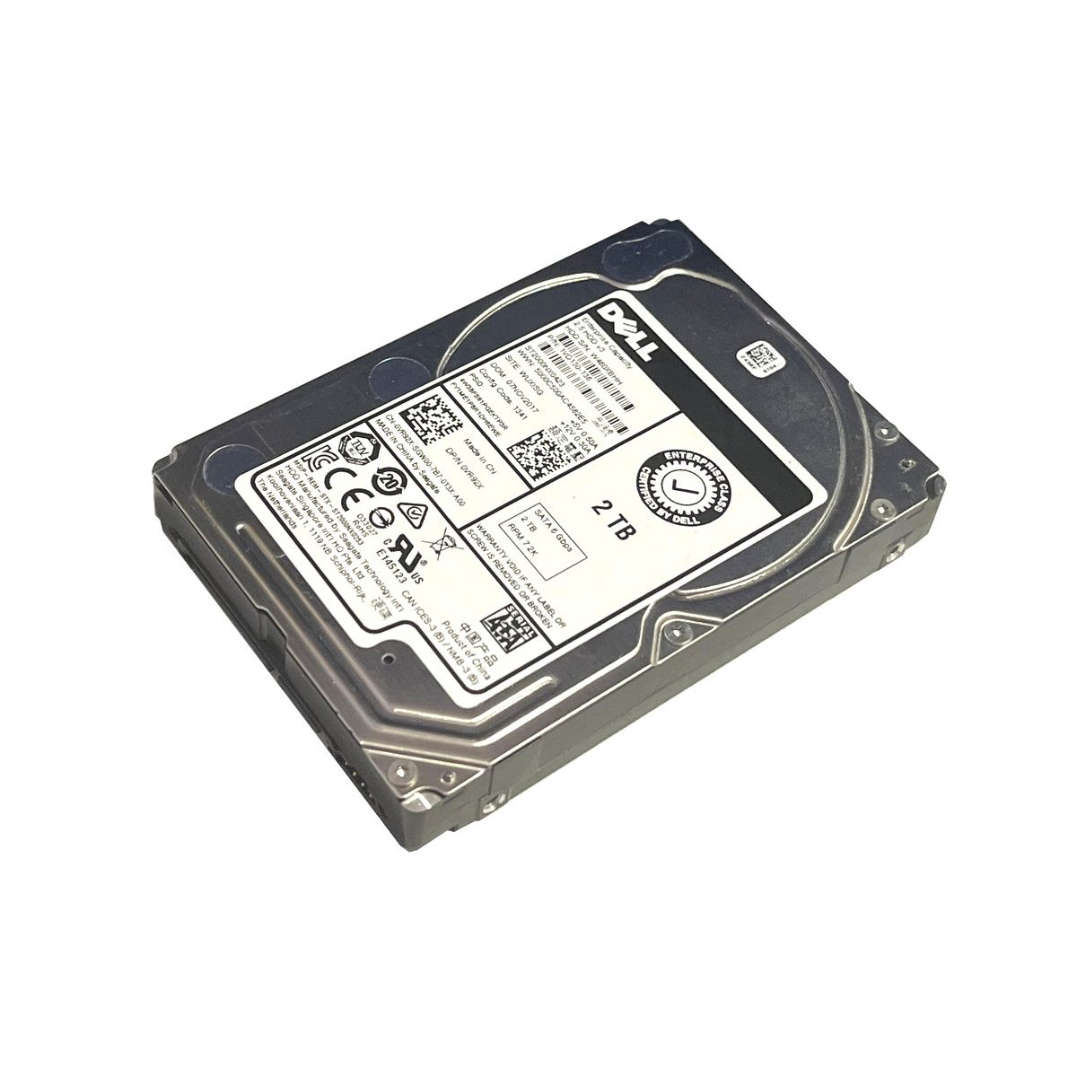 DYSK DELL 2TB SATA 6G 7.2K 2,5 ST2000NX0423 0VR92X 1VD130-136