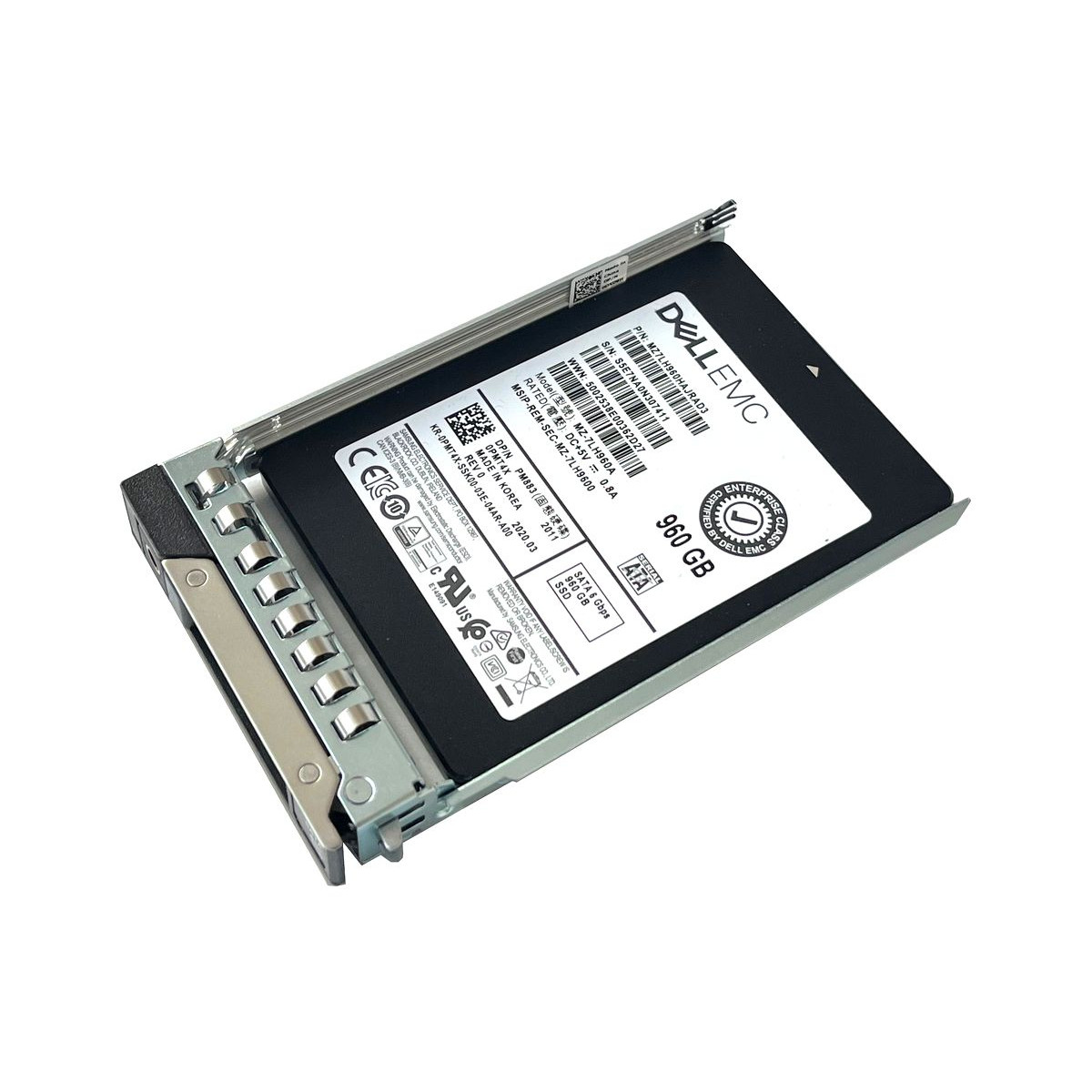 DYSK DELL SAMSUNG PM883 960GB SSD SATA 6G 2,5 MZ-7LH960A 0PMT4X