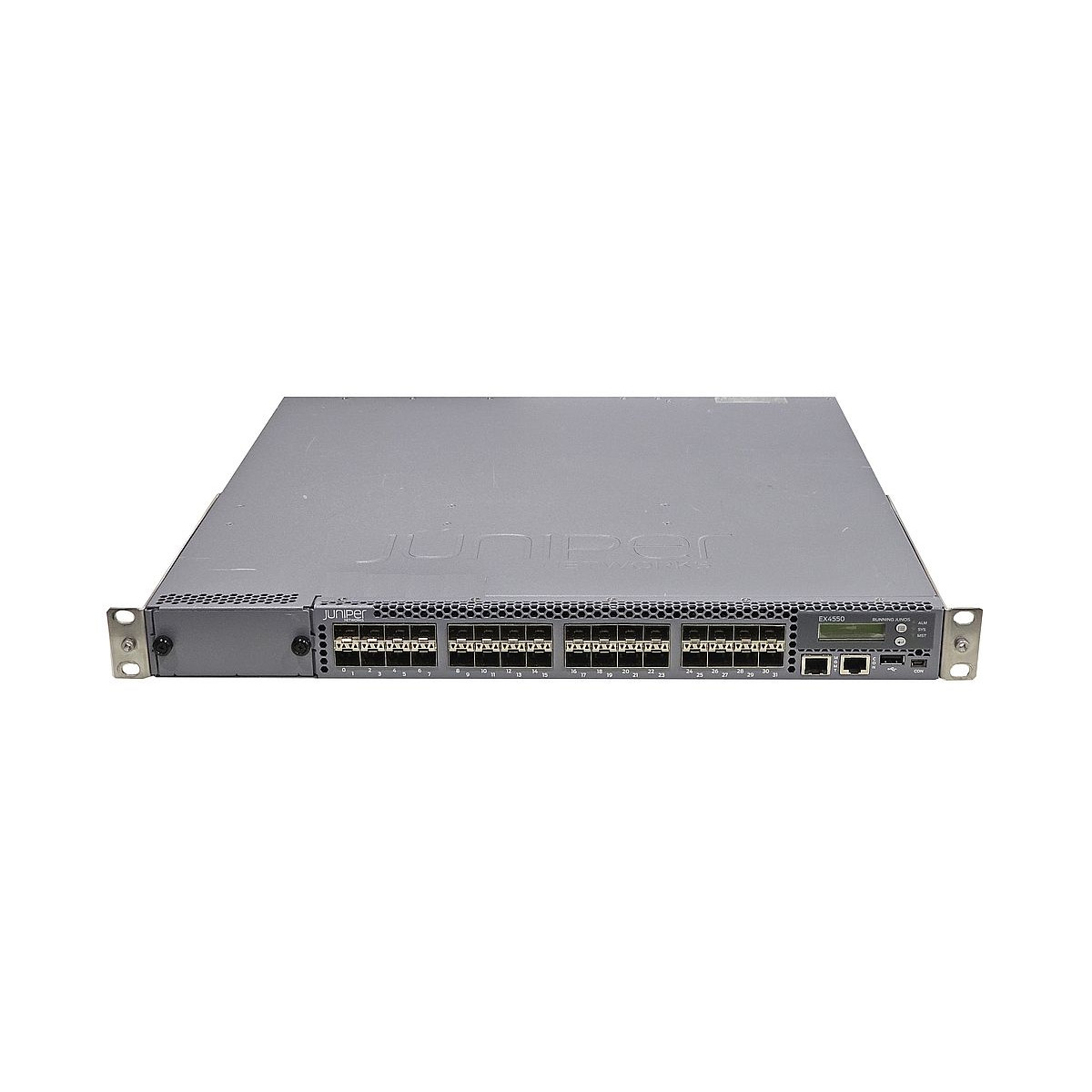 SWITCH JUNIPER EX4550 32x10GB SFP+ 1xUSB 2x650W PSU VLAN USZY